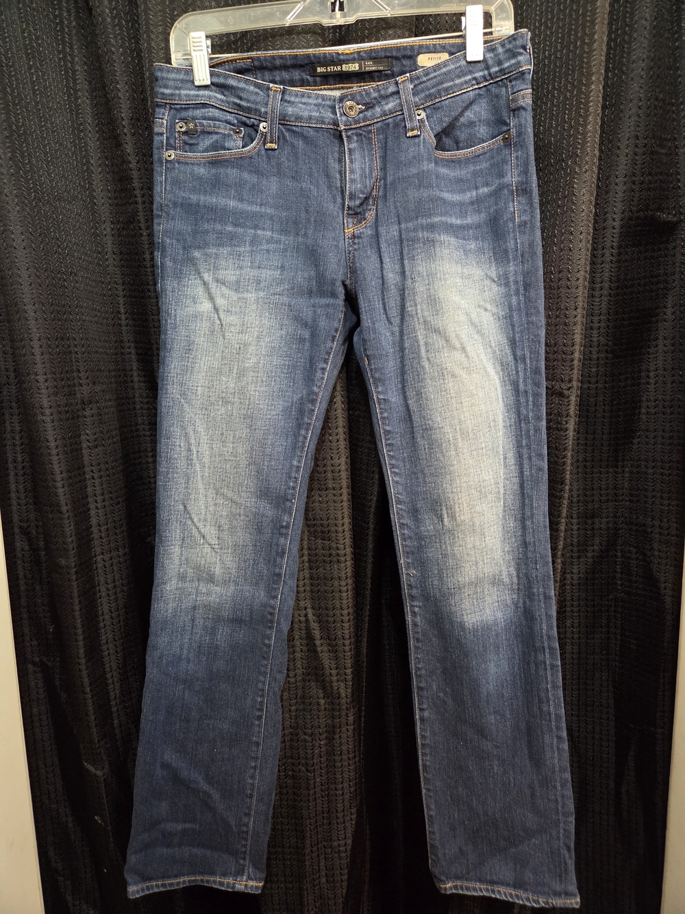 Big Star KATE Classic Straight Leg Jeans in Faded Blue 27p